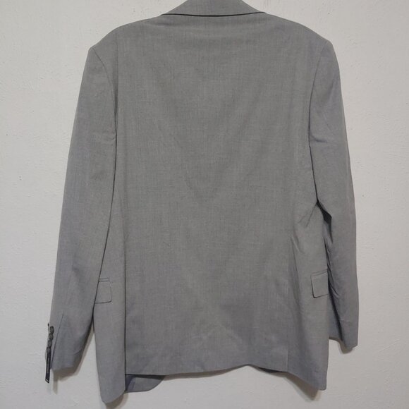 New DKNY Men's Grey  Suit Separate Sport Coat Blazer Jacket 42R - Picture 7 of 9